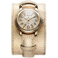 Zenith Baby Star Elite (18kt YG / White / Leather)