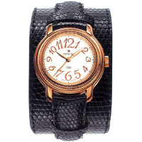 Zenith Baby Star Elite Diamonds (18kt RG / White/ Leather)