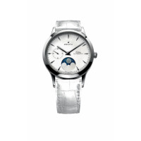 Zenith  Class Lady Moonphase in Stainless Steel with White Dial
