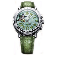 Zenith Star Sea Open (SS / Green MOP / Leather)