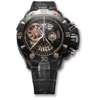Zenith Defy Xtreme Open (RG-Black Ti/Black/Leather)