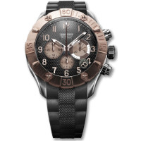 Zenith Defy Classic T Chrono Aero (RG-SS / чорний / гума)
