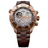 Zenith Defy Classic Gold Open Multicity (RG/Silver/Rubber)