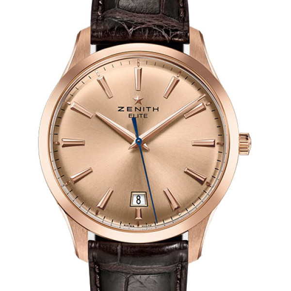 Циферблат Zenith Captain Central Second Rose Gold Champain