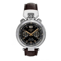 Bovet watches Chronograph 44mm Steel with blackened inner bezel