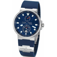 Ulysse Nardin Maxi Marine Chronometer (Steel / Blue / Rubber)