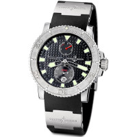 Ulysse Nardin Maxi Marine Diver Chronometer (Steel / Black / Rubber) Ulysse Nardin Maxi Marine Diver Chronometer (Steel / Black / Rubber)
