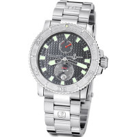 Ulysse Nardin Maxi Marine Diver Chronometer (Steel / Grey / Steel) Ulysse Nardin Maxi Marine Diver Chronometer (Steel / Grey / Steel)