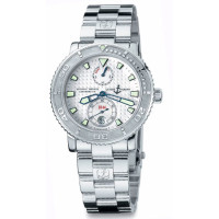 Ulysse Nardin Marine Diver Chronometer (Steel / White / Steel) Ulysse Nardin Marine Diver Chronometer (Steel / White / Steel)