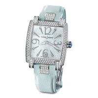 Ulysse Nardin Caprice (Steel-Full Diamonds / Blue / Satin)