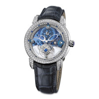 Ulysse Nardin Royal Blue Tourbillon (Платина / 200 діамантів / 12 сапфірів)