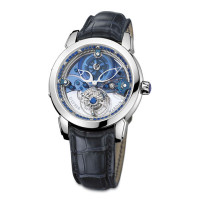 Ulysse Nardin Royal Blue Tourbillon LE (платина / 12 діамантів / 48 сапфірів)