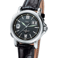 Ulysse Nardin GMT± Big Date (сталевий / чорний / римський)