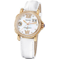 Ulysse Nardin GMT± Big Date Ladies (RG / Leather / MOP / Diamonds)