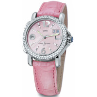 Ulysse Nardin GMT± Big Date Ladies (шкіра / рожевий / більше діамантів) Ulysse Nardin GMT± Big Date Ladies (шкіра / рожевий / більше діамантів)