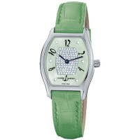 Ulysse Nardin Michelangelo Lady (SS / Green / Diamonds / Leather)