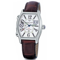 Ulysse Nardin Michelangelo UTC Dual Time (SS/ Silver / Leather) Ulysse Nardin Michelangelo UTC Dual Time (SS/ Silver / Leather)
