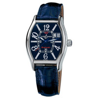 Ulysse Nardin Michelangelo Big Date (SS / Blue / Leather)