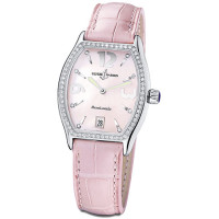 Ulysse Nardin Michelangelo Midsize (SS / Pink / Diamonds / Leather) Ulysse Nardin Michelangelo Midsize (SS / Pink / Diamonds / Leather)