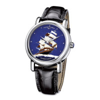 Ulysse Nardin San Marco Cloisonne Flying Cloud (Платиновий)