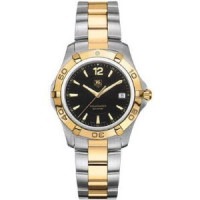 Tag Heuer Aquaracer Quartz Sport Dial (SS-YG / Black / SS-YG)