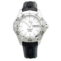 Tag Heuer Aquaracer Automatic Day Date (SS / Silver / Rubber)