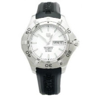 Tag Heuer Aquaracer Automatic Day Date (SS / Silver / Rubber) Tag Heuer Aquaracer Automatic Day Date (SS / Silver / Rubber)