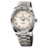Rolex Day-Date II President White Gold - Silver Dial