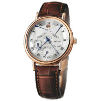 Breguet Watch Grande Complication Equation of Time (YG / Silver / Leather)