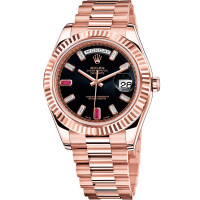 Rolex Day-Date II President Pink Gold - рифлений безель новинка 2012 року Rolex Day-Date II President Pink Gold - рифлений безель новинка 2012 року