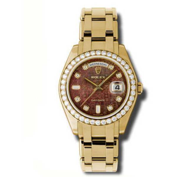 Rolex Day-Date 39mm Special Edition Yellow Gold Masterpiece