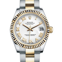 Rolex Datejust 31mm - Steel and Yellow Gold - Fluted Bezel - Oyster