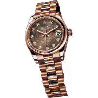 Rolex Datejust 31mm - Pink Gold - Domed Bezel - President