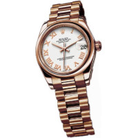 Rolex Datejust 31mm - Pink Gold - Domed Bezel - President