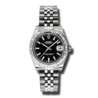 Rolex Datejust 31 мм - сталевий 24 діамантовий безель - ювілейний браслет