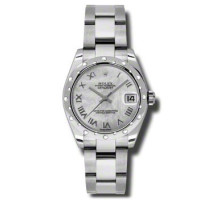 Rolex Datejust 31mm - Steel 24 Diamond Bezel - Oyster Bracelet