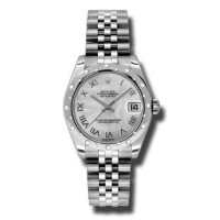 Rolex Datejust 31mm - Steel 24 Diamond Bezel - Jublilee Bracelet