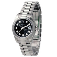 Rolex Datejust 31mm - Platinum - Domed Bezel-President