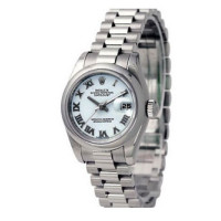 Rolex Datejust 31mm - Platinum - Domed Bezel-President