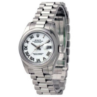 Rolex Datejust 31mm - Platinum - Domed Bezel-President