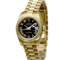 Rolex Datejust 31mm - President Yellow Gold - Fluted Bezel