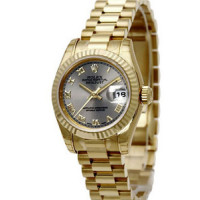 Rolex Datejust 31mm - President Yellow Gold - Fluted Bezel