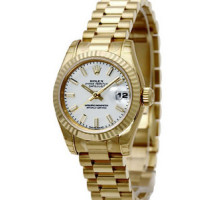 Rolex Datejust 31mm - President Yellow Gold - Fluted Bezel