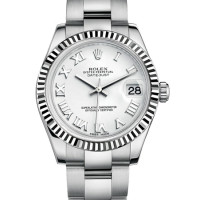 Rolex Datejust 31 мм - сталевий рифлений безель - устричний браслет