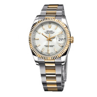 Rolex Datejust 36mm - Steel and Gold Yellow Gold - Fluted Bezel - Oyster