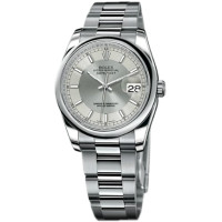 Rolex Datejust 36mm - Steel Domed Bezel - Oyster Bracelet