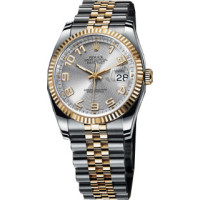 Rolex Datejust 36mm - Steel and Yellow Gold - Fluted Bezel - Jubilee