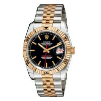 Rolex Datejust 36mm - Steel and Pink Gold - Turn-O-Graph - Jubilee