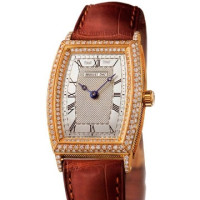 Breguet Watch Heritage Automatic Ladies (YG / Diamonds / Leather)