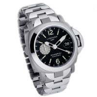 Officine Panerai Luminor GMT (Titanium/Black/SS_Titanium)